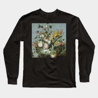 Still Life Flowers In a Vase, 1700-1799 Long Sleeve T-Shirt